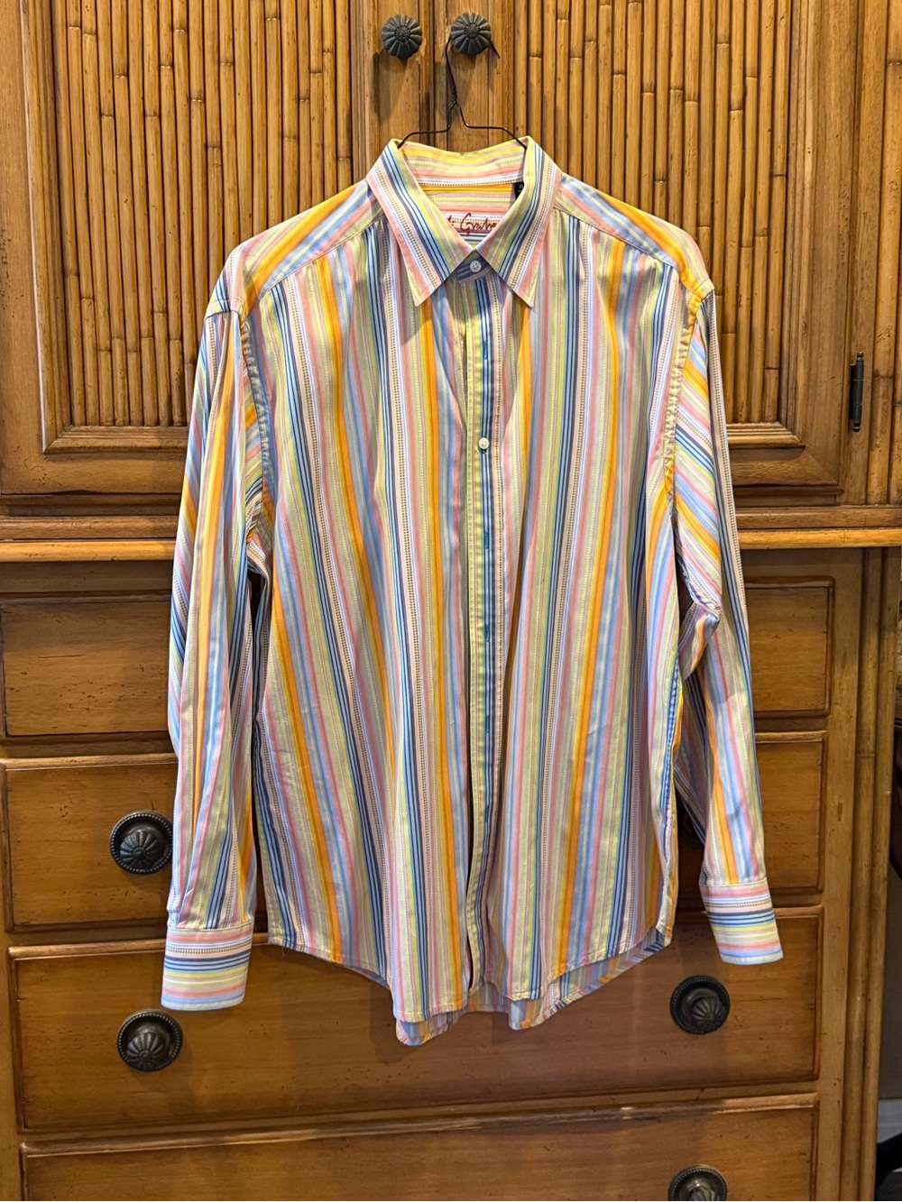 Robert Graham Multistripe Button-Up Shirt